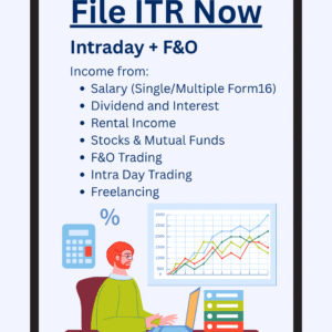 ITR Filing - Intraday + F&O