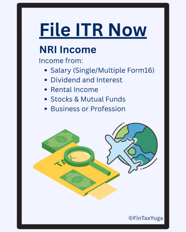 ITR Filing - NRI Income